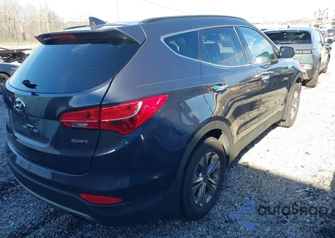 2016 Hyundai Santa Fe Sport 2.4L из США, поврежденный, VIN 5XYZU3LB4GG335955